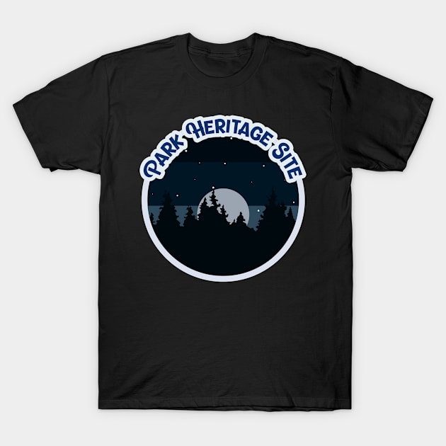 Park Heritage Site Campground Campground Camping Hiking and Backpacking through National Parks, Lakes, Campfires and Outdoors of Washington T-Shirt by AbsurdStore